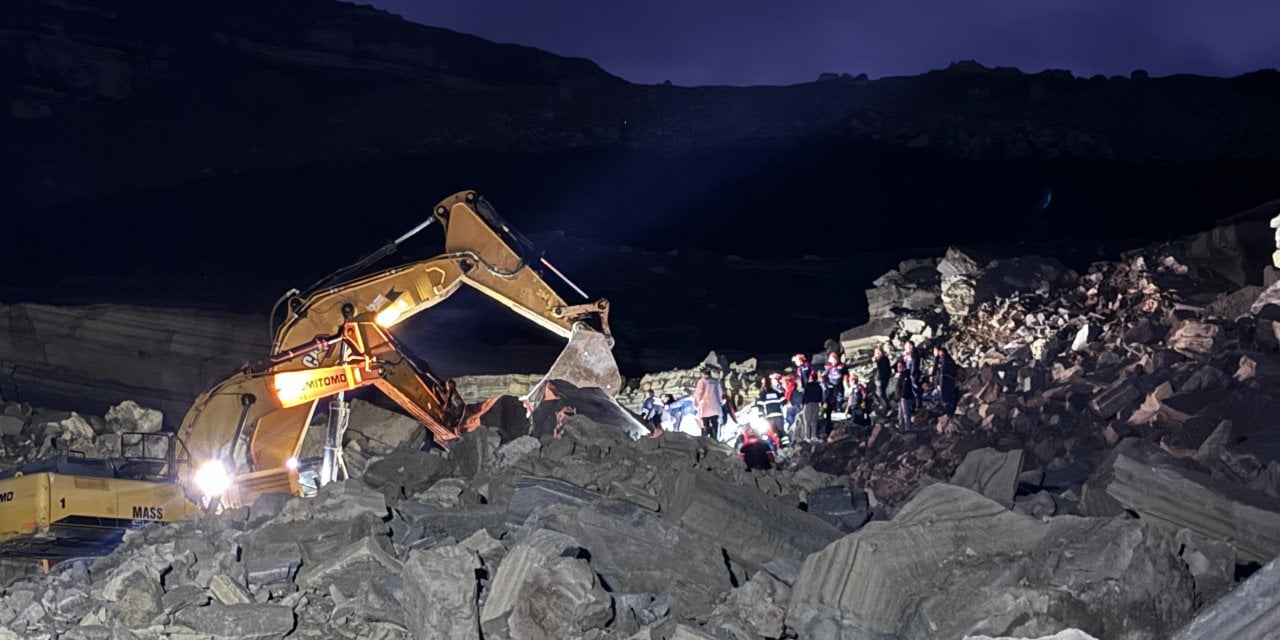 Maden sahasındaki patlatmada sorumlu işçi öldü